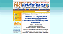Desktop Screenshot of fastmarketingplan.com